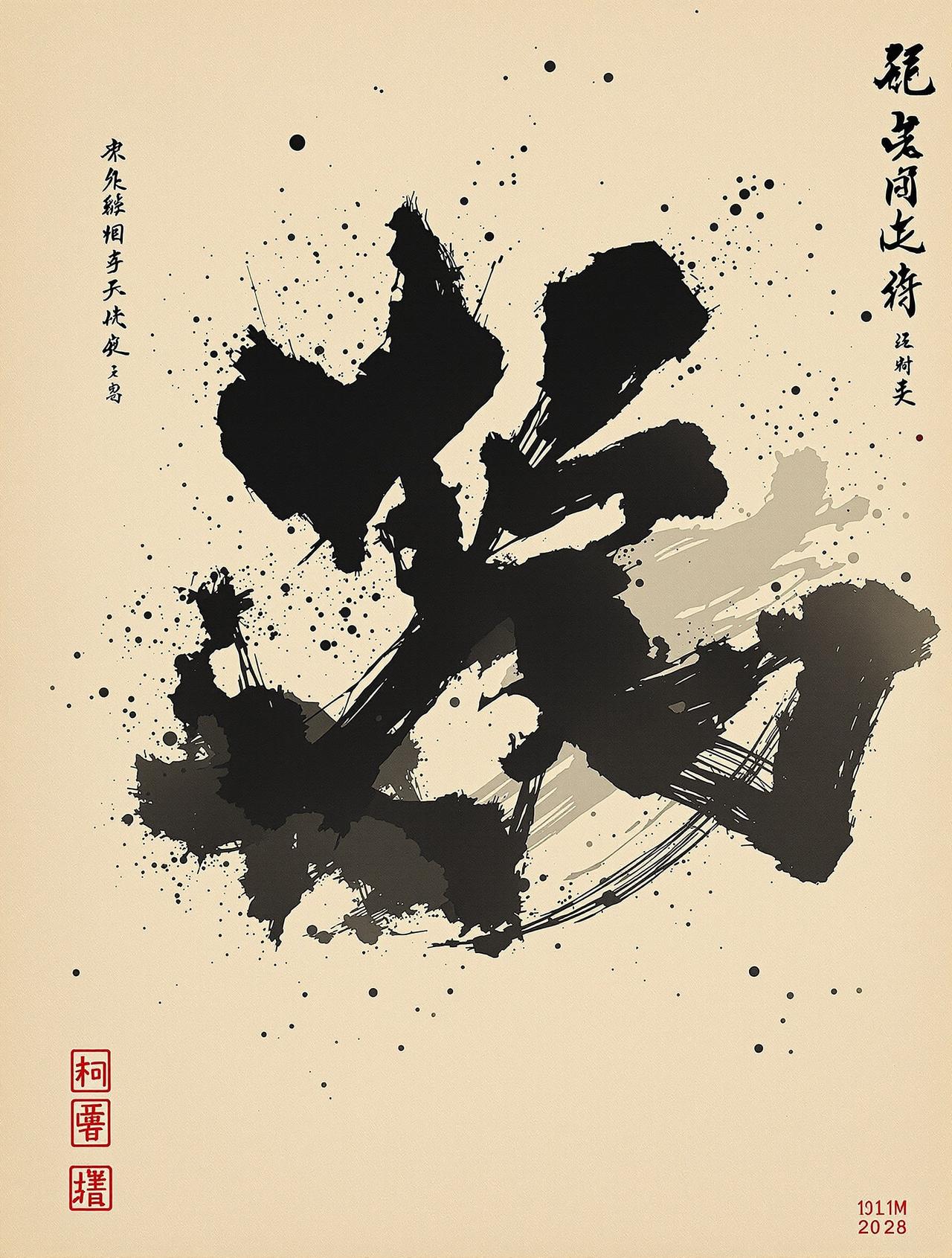 久播影院出品艺术纪录片《水墨丹青》高清海报